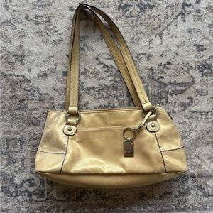 Giani Bernini Gold Shoulder Bag